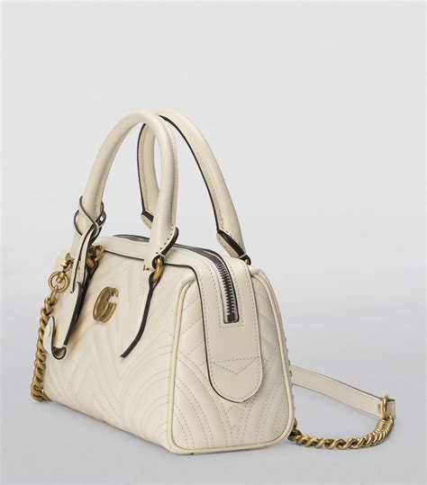 gucci top handle bag blue|Gucci marmont top handle small.